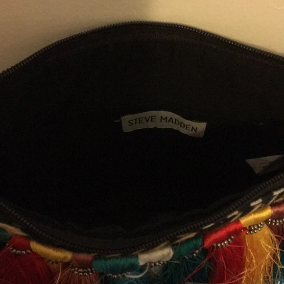 Steve madden multicolor Fringed bag clutch x body - Picture 2 of 4